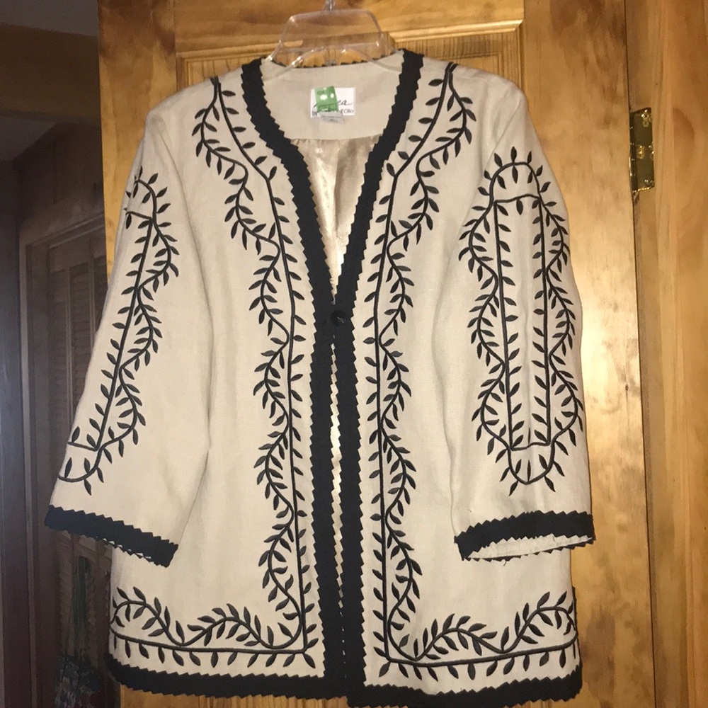 Linea by Louis Dell’Olio linen jacket